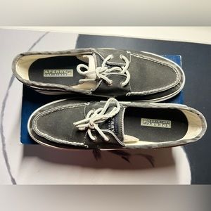 Bahama Black Sperry’s. Woman’s Size 9.5, ONLY WORN ONCE!